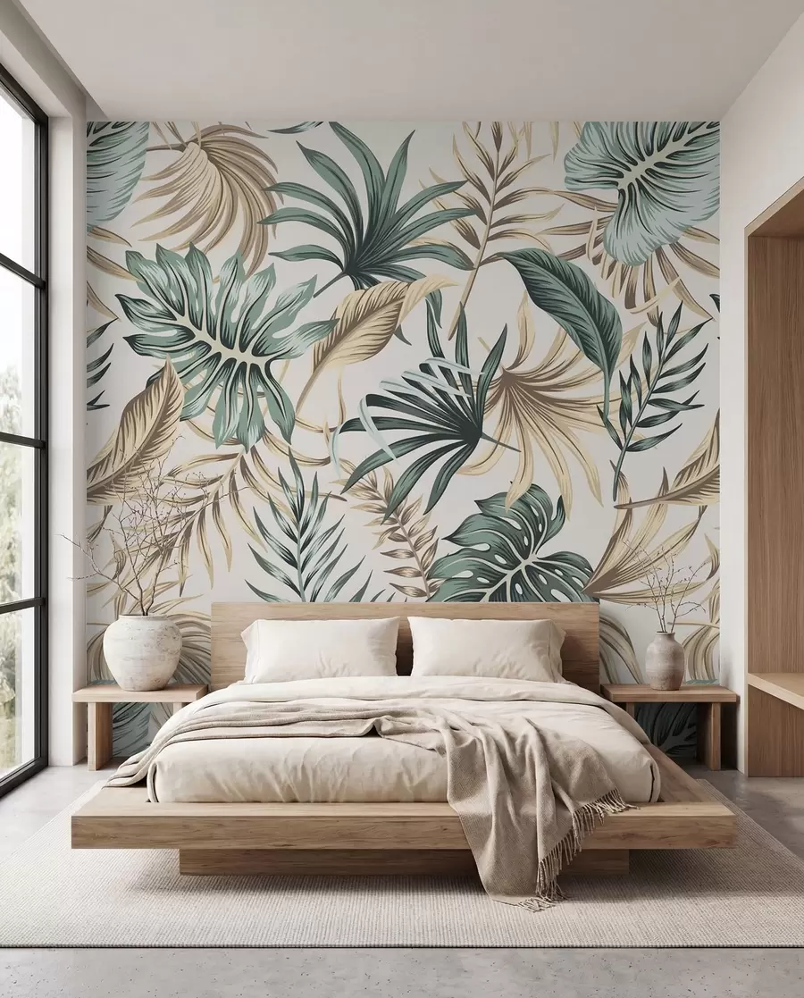 murales de pared Hojas de colores u51888