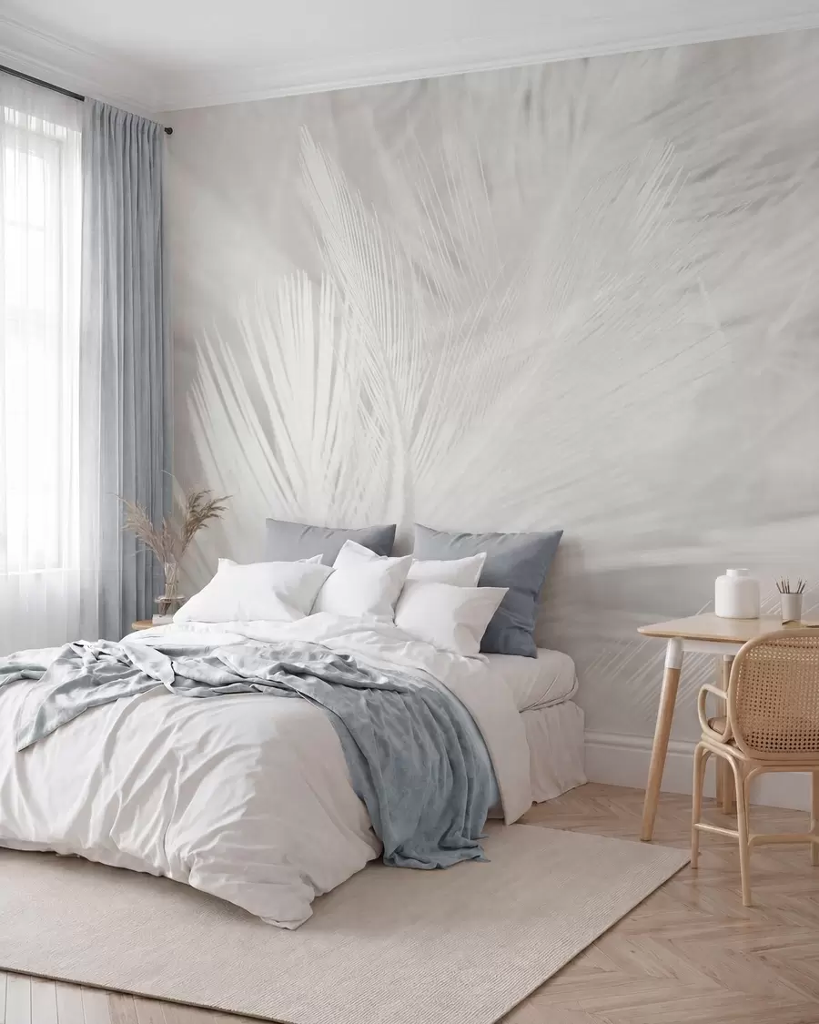 murales de pared Plumas blancas u15622