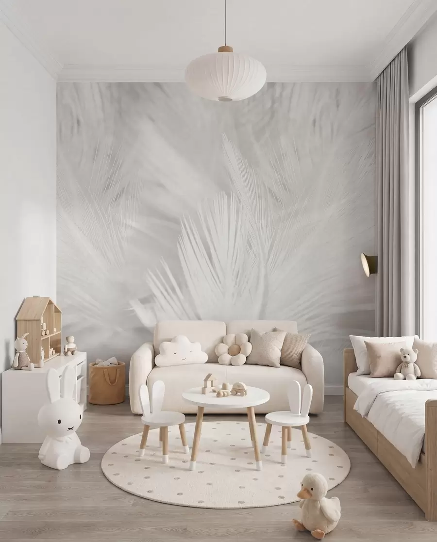 murales de pared Plumas blancas u15622