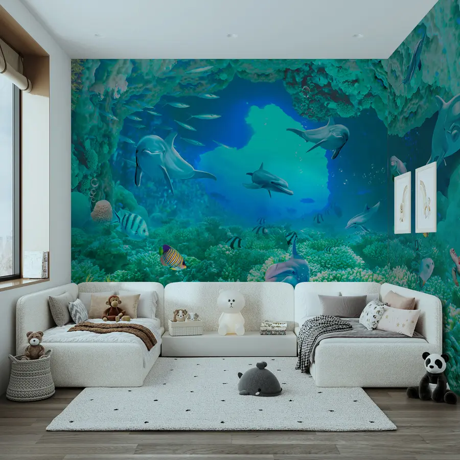 murales de pared Mundo submarino u19233