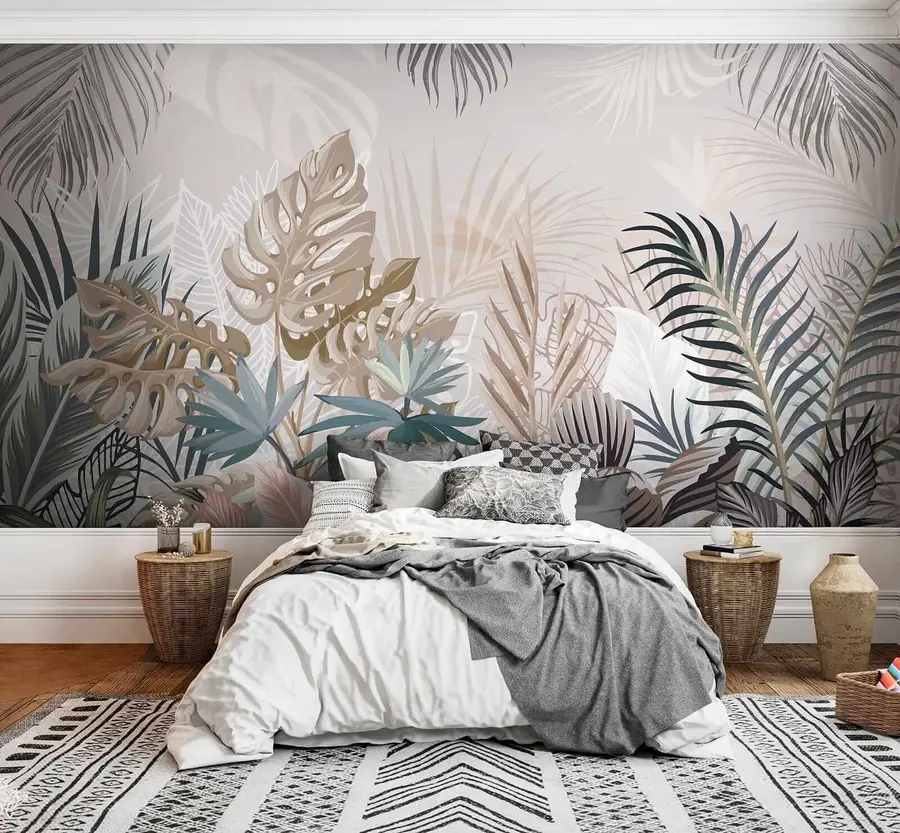 murales de pared Matorrales tropicales u30460