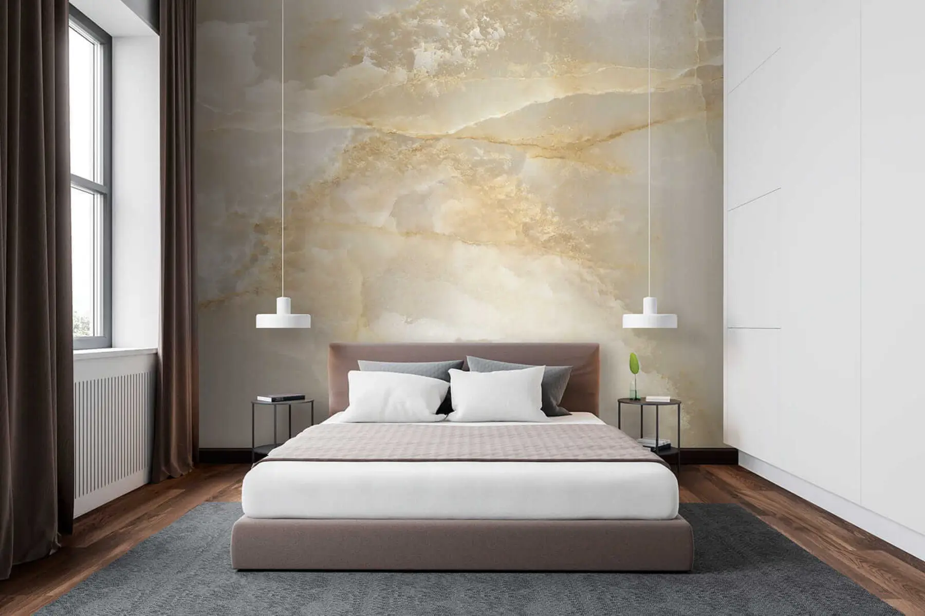 murales de pared Mármol beige u32035