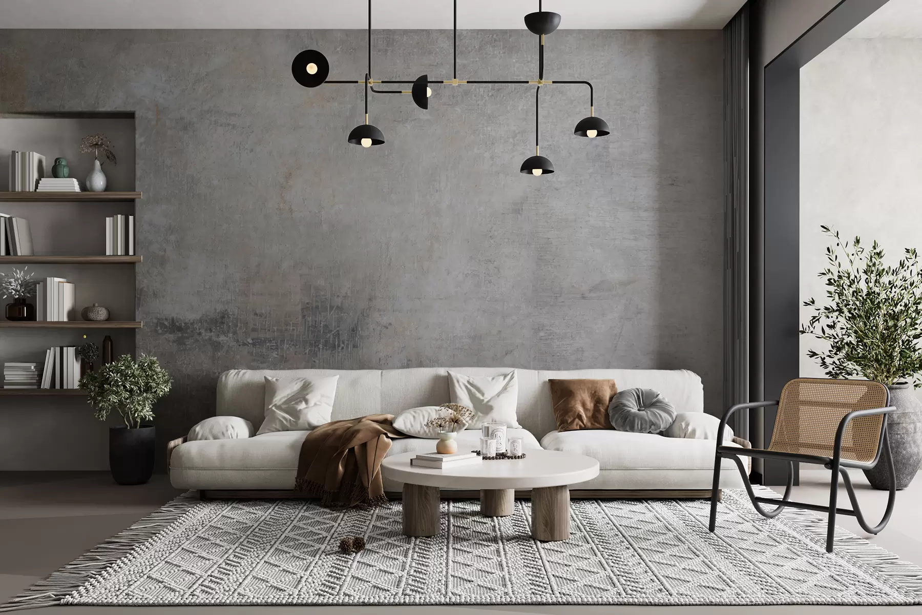 murales de pared Pared de concreto u47663