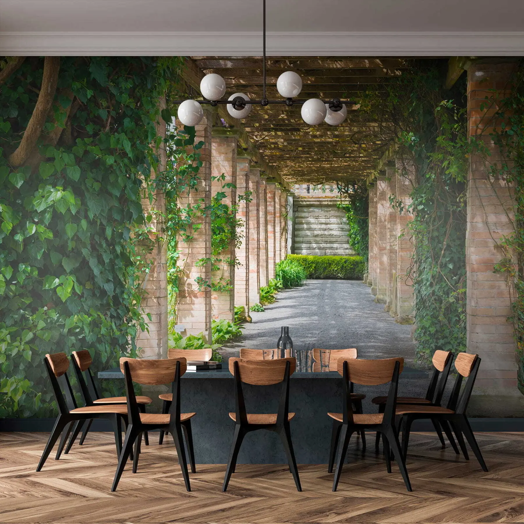 murales de pared Patio italiano u53299