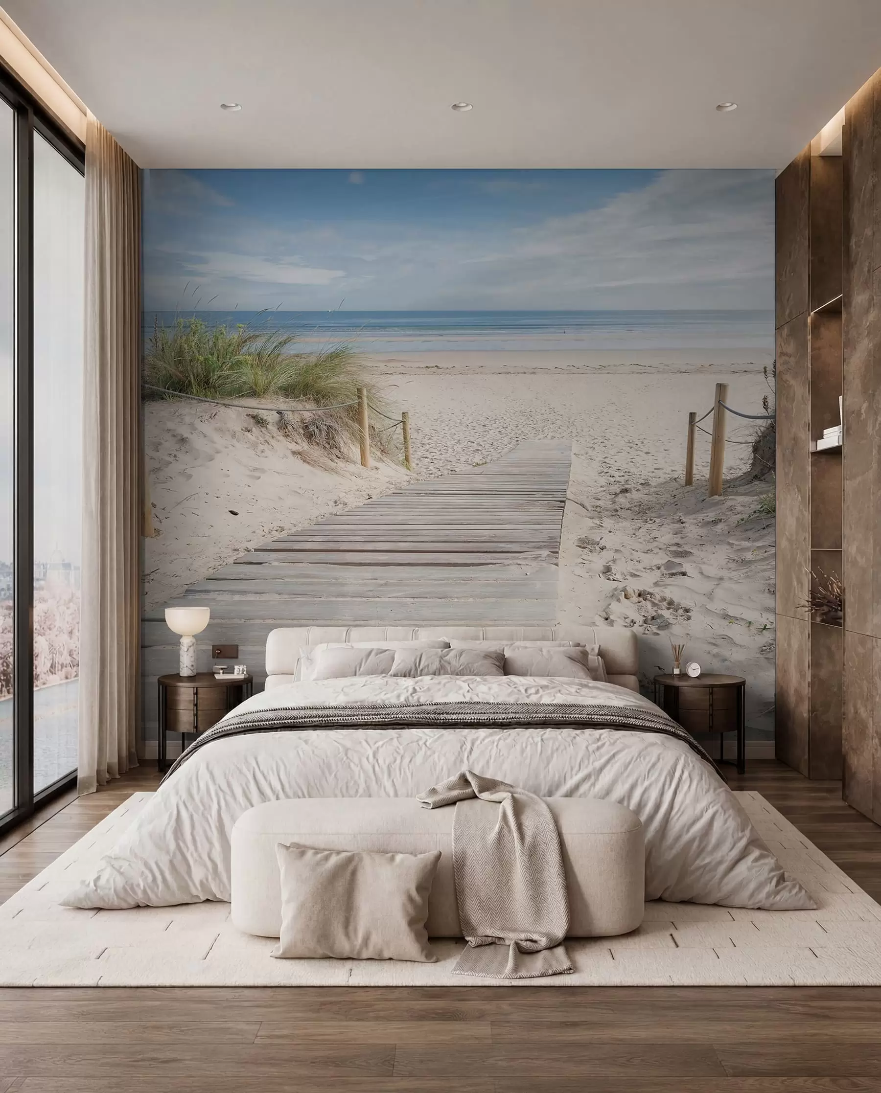 murales de pared Sendero de dunas u54357