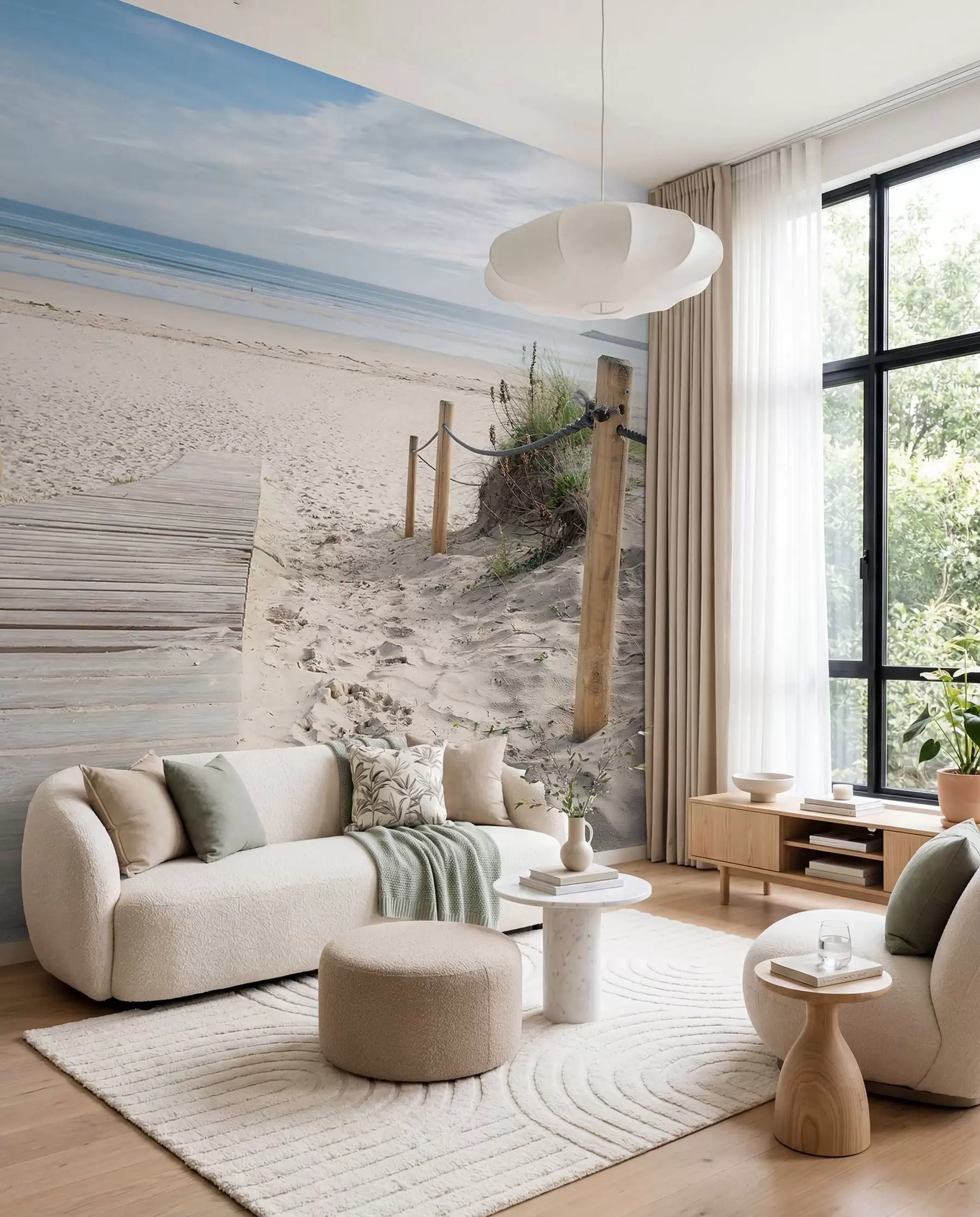 murales de pared Sendero de dunas u54357