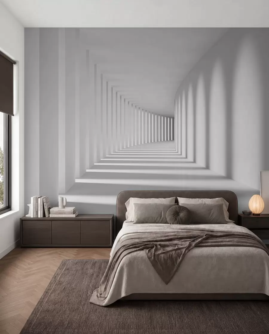 murales de pared Pasillo de luz u55301