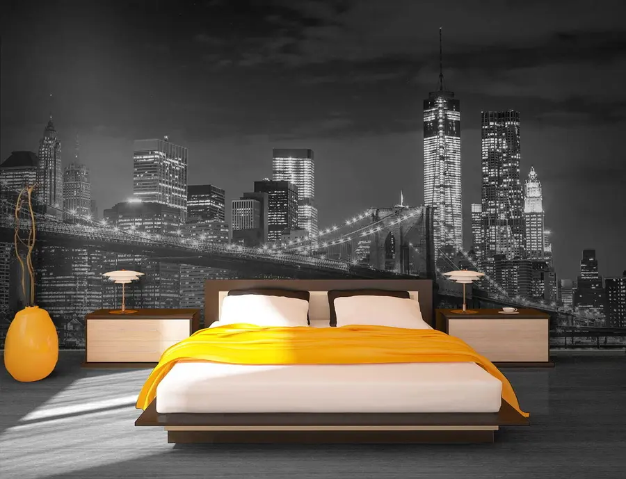 murales de pared Ciudad de noche u56428