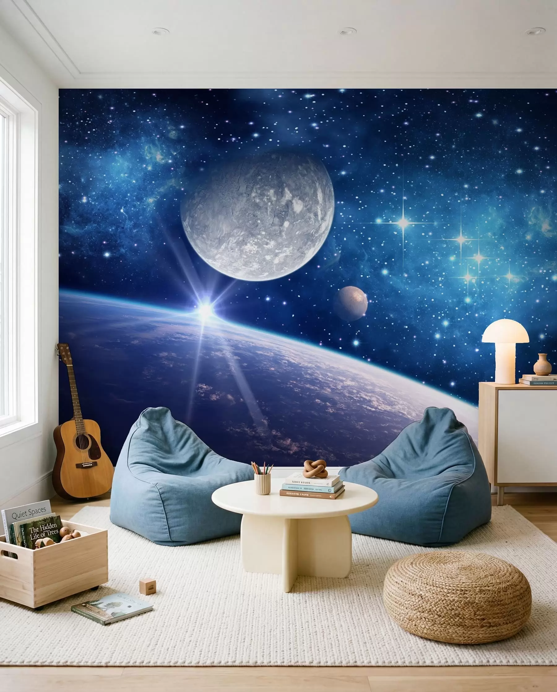 murales de pared Más allá de la Luna u57785