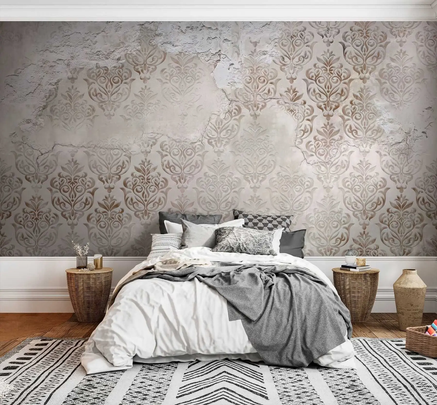 murales de pared Ornamento de la vendimia u59142