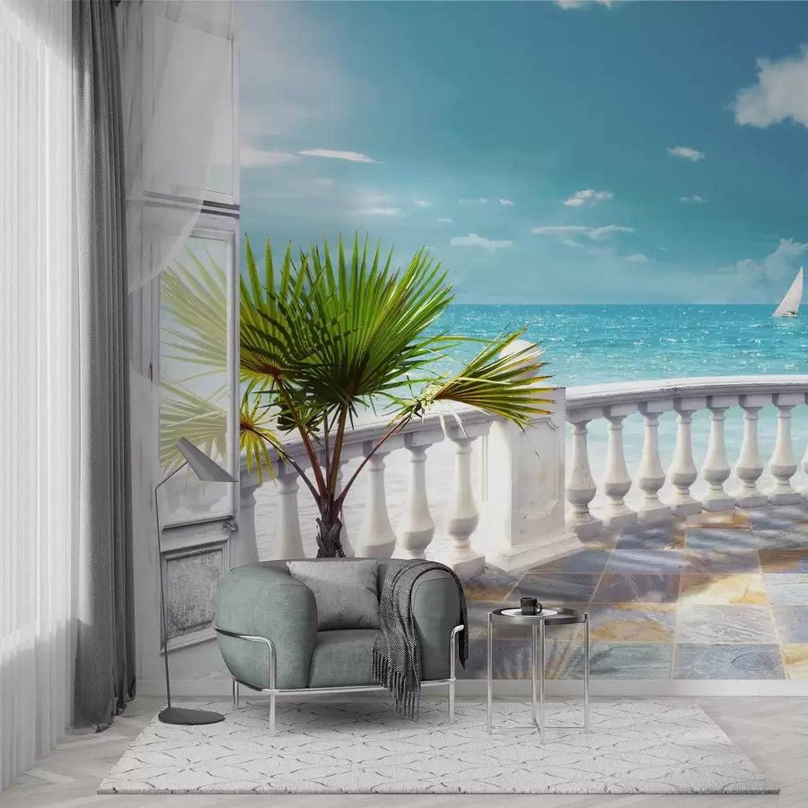 murales de pared Agua, nube y cielo u26132