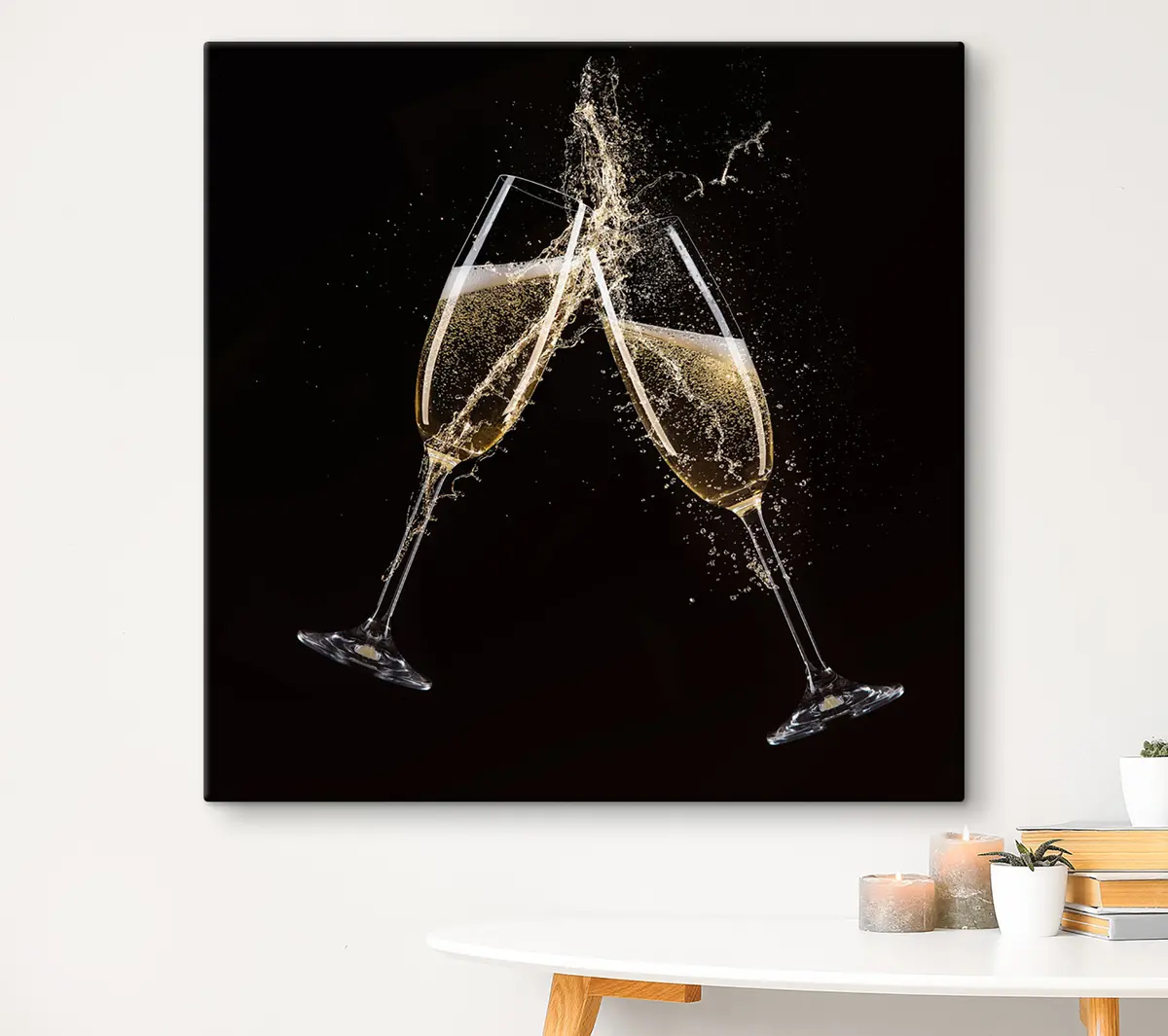 murales de pared Brindemos por los momentos que merece la pena celebrar s37040