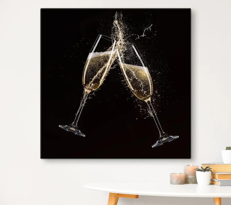 murales de pared Brindemos por los momentos que merece la pena celebrar s37040