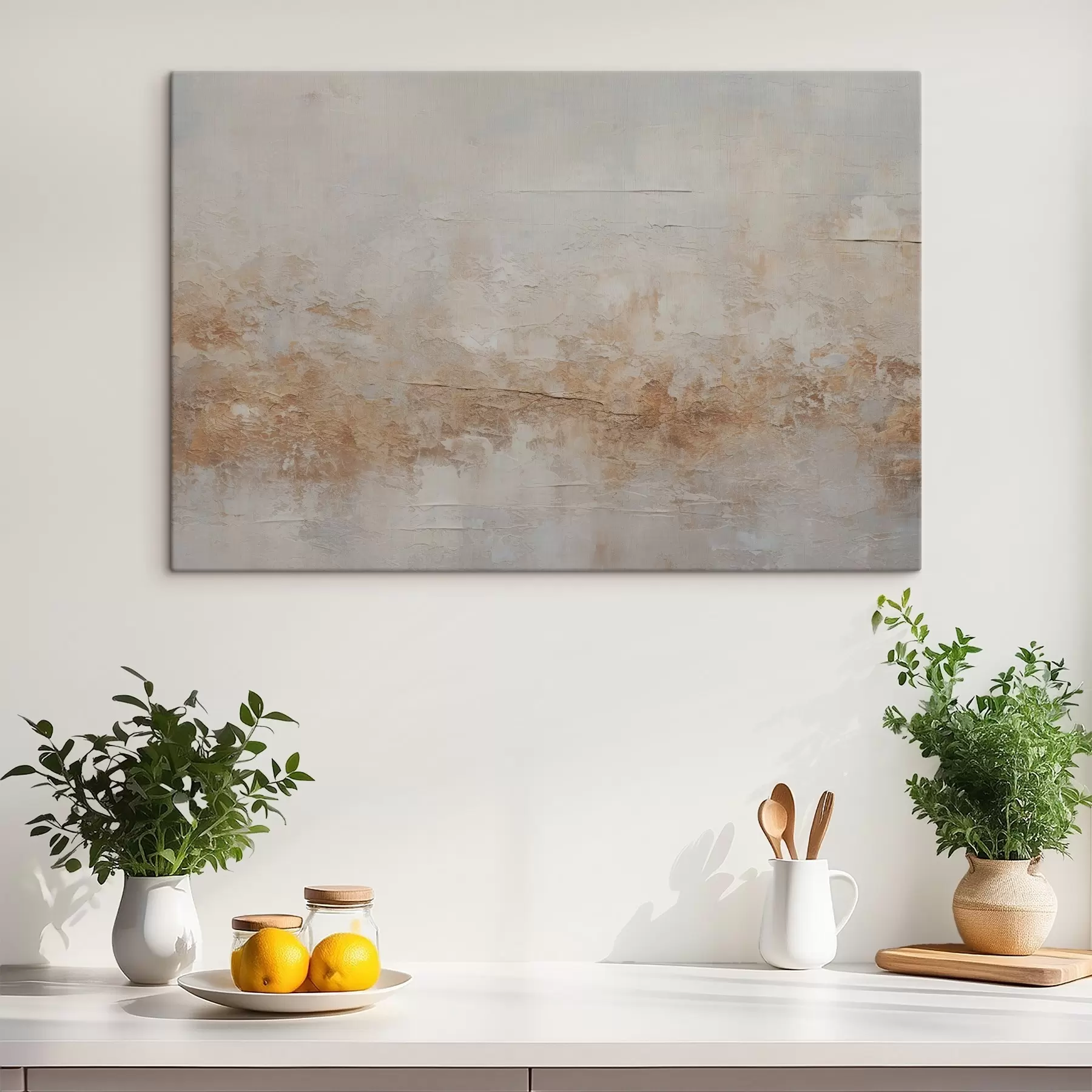 murales de pared Tonos suaves en armonía texturizada s37511