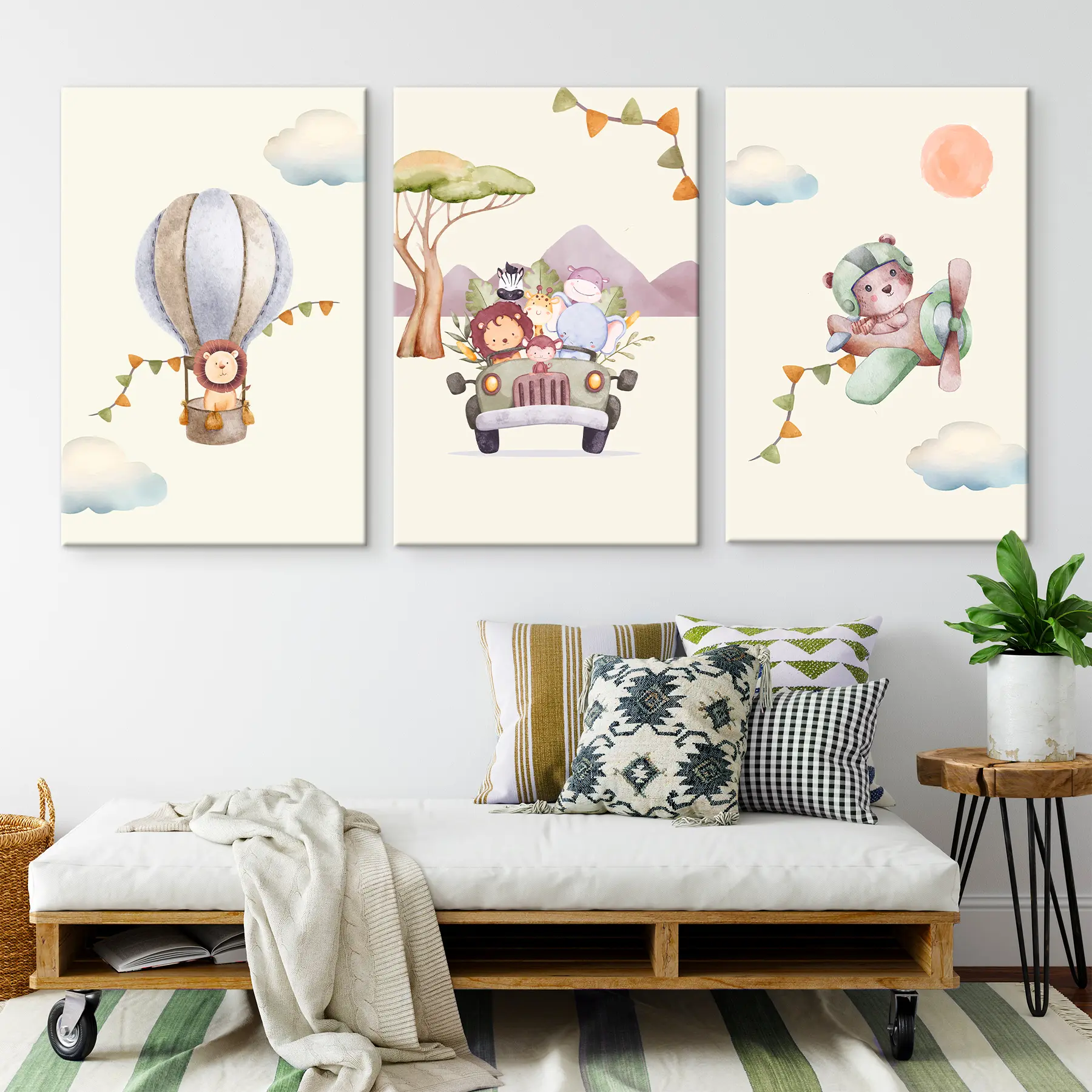 murales de pared Aventuras por cielos y carreteras de ensueño m00295