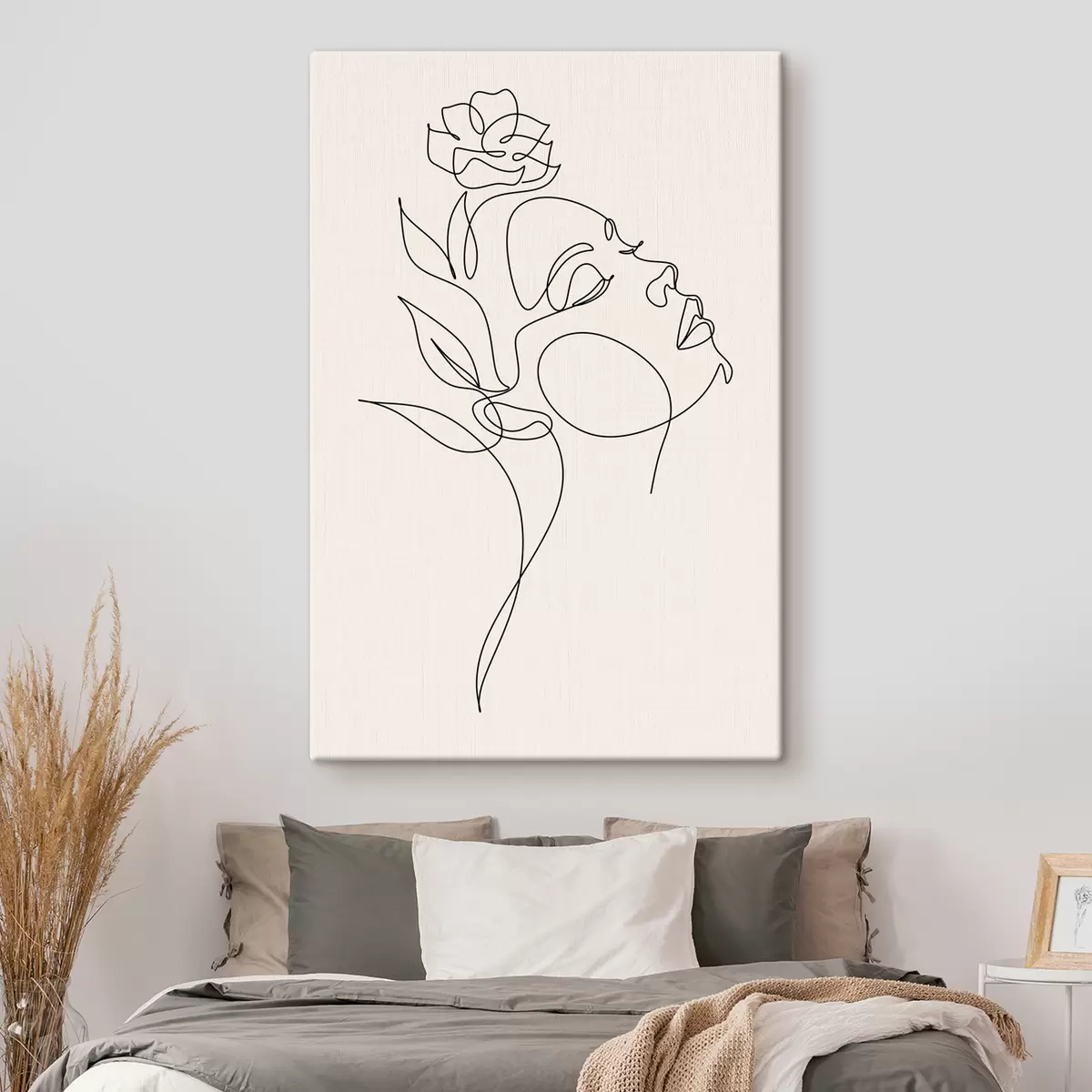 murales de pared Líneas elegantes de belleza y naturaleza s38011