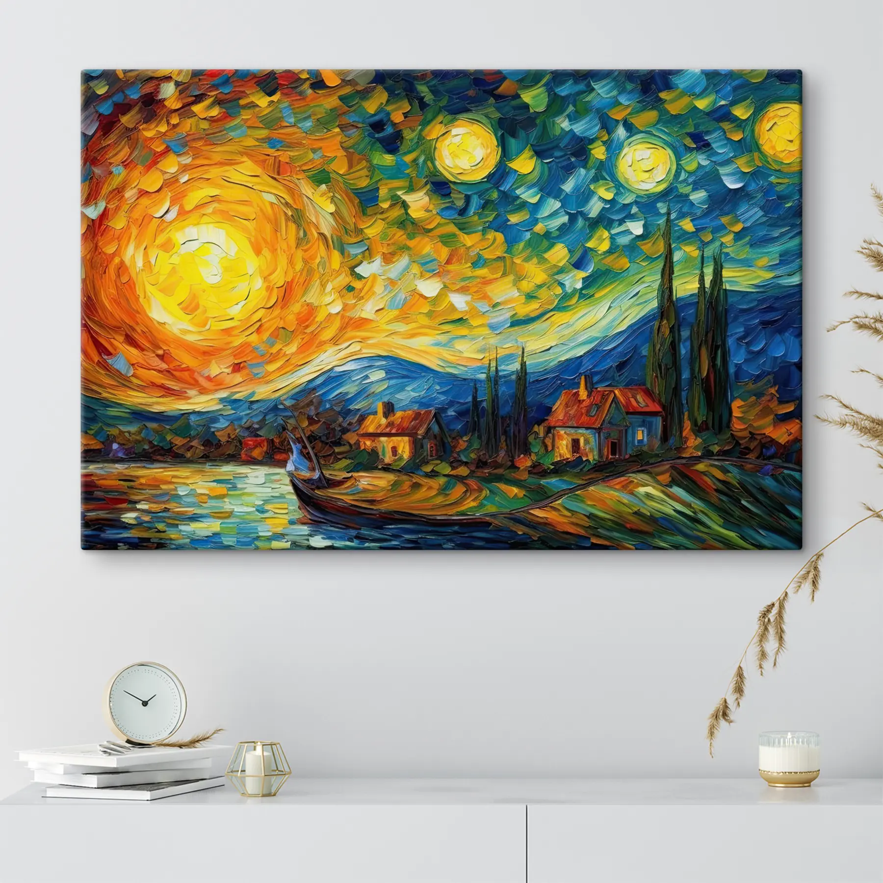 murales de pared pintura de acuarela s38058