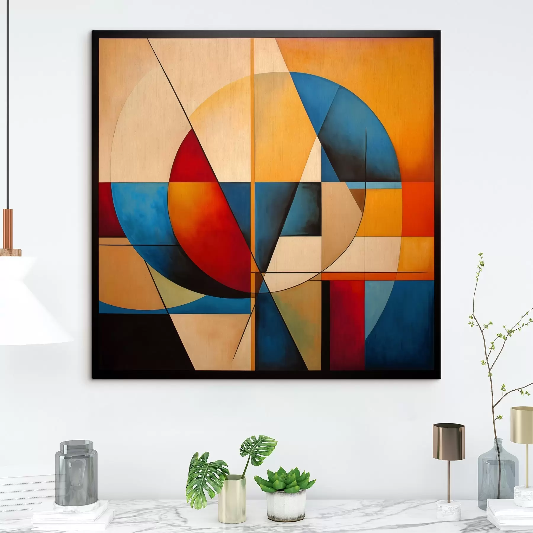 murales de pared Resumen geométrico s38104