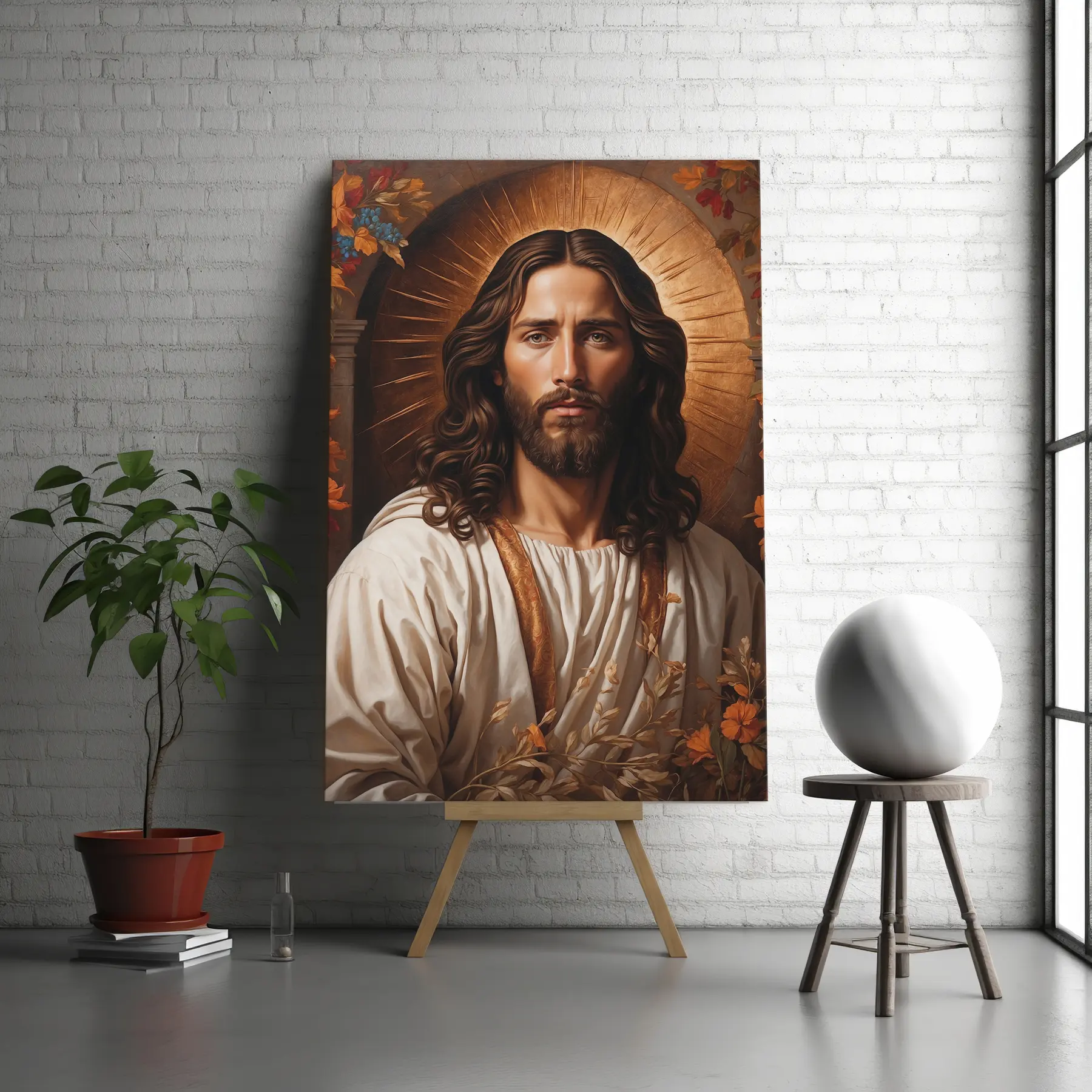 murales de pared Imagen de Jesucristo s38123