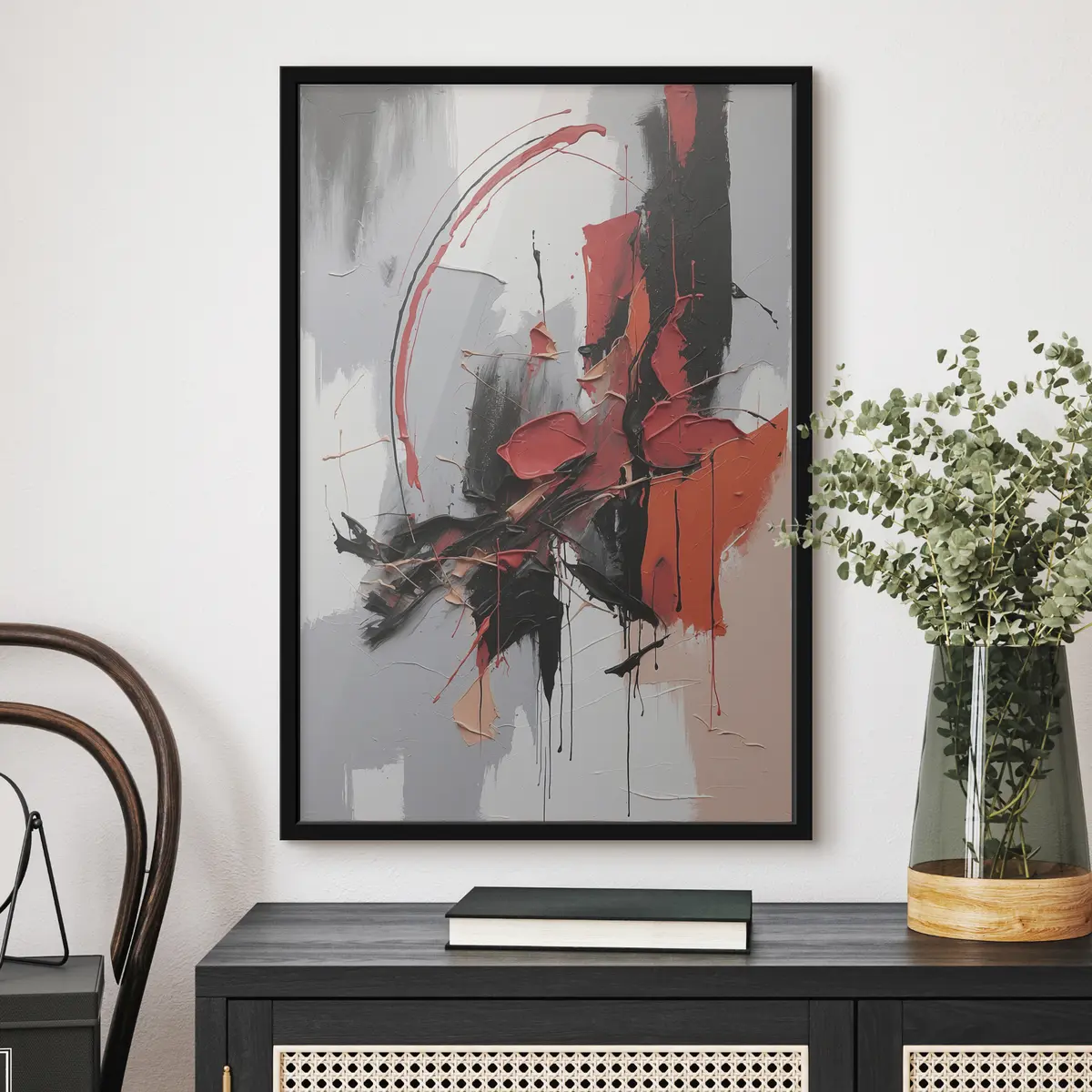 Poster Pintura al óleo abstracta f38114