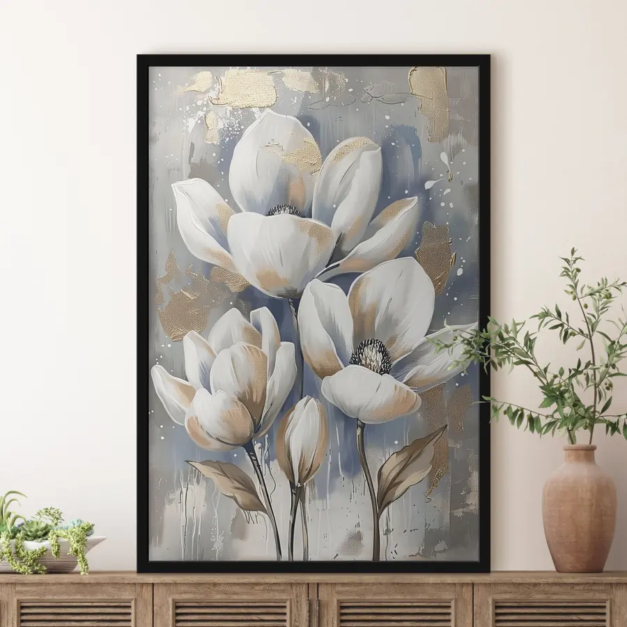 murales de pared Flores f38141