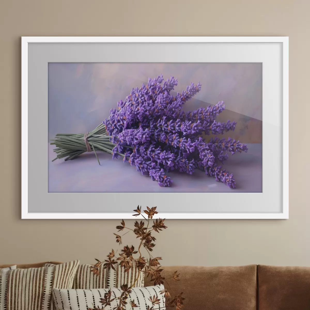 Poster lavanda colorida f38083