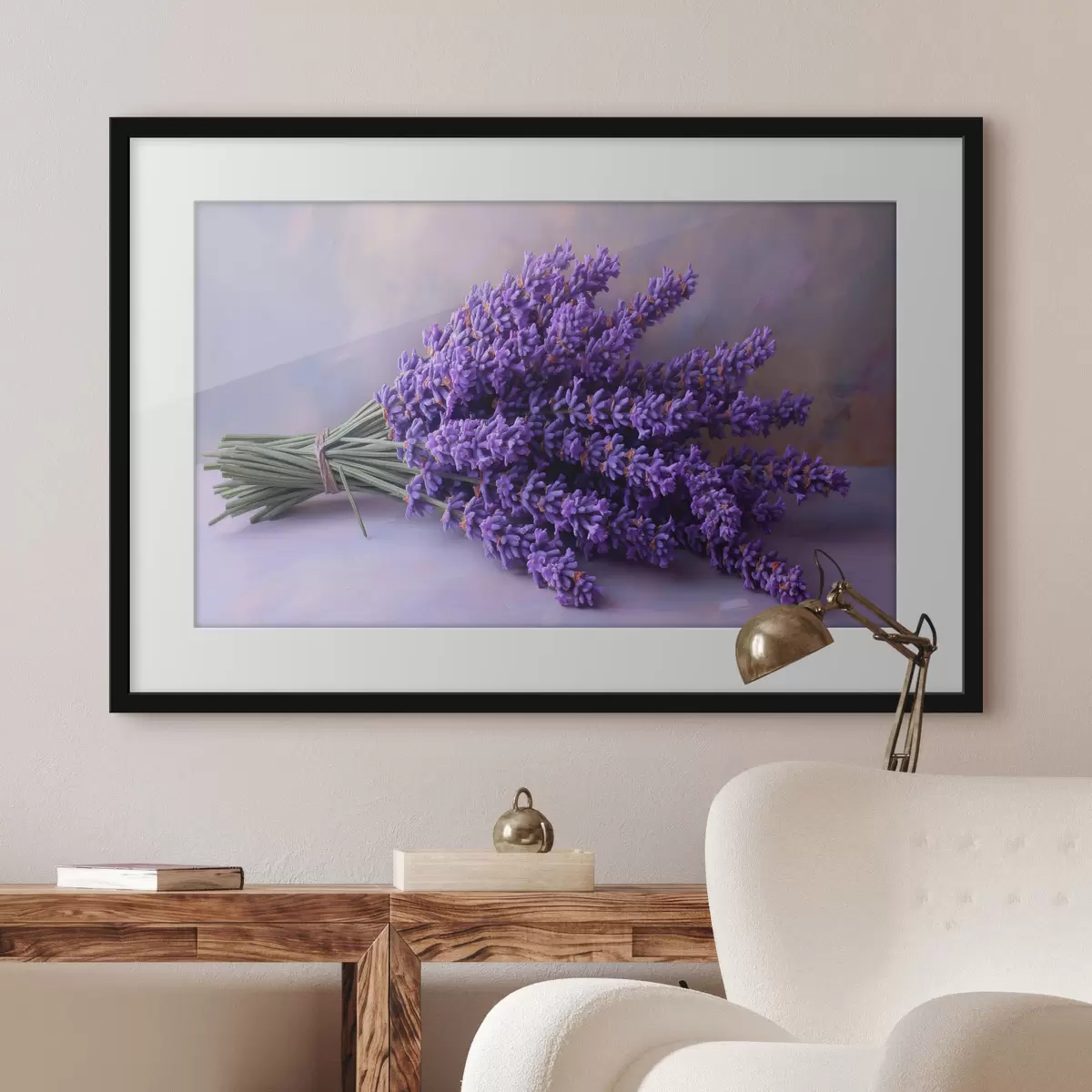 Poster lavanda colorida f38083
