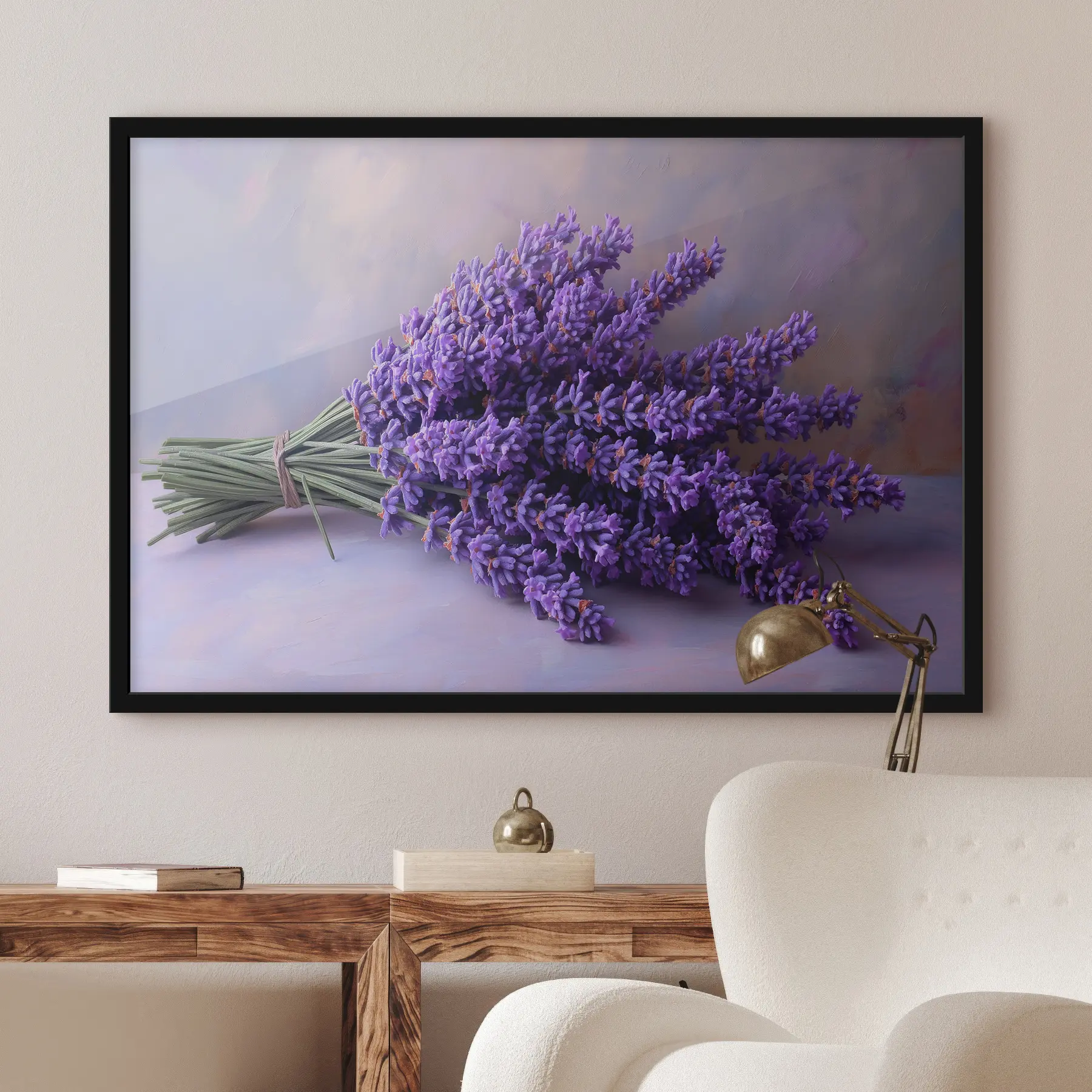 murales de pared lavanda colorida f38083