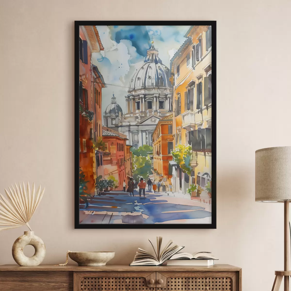 Poster paseo romano f38320