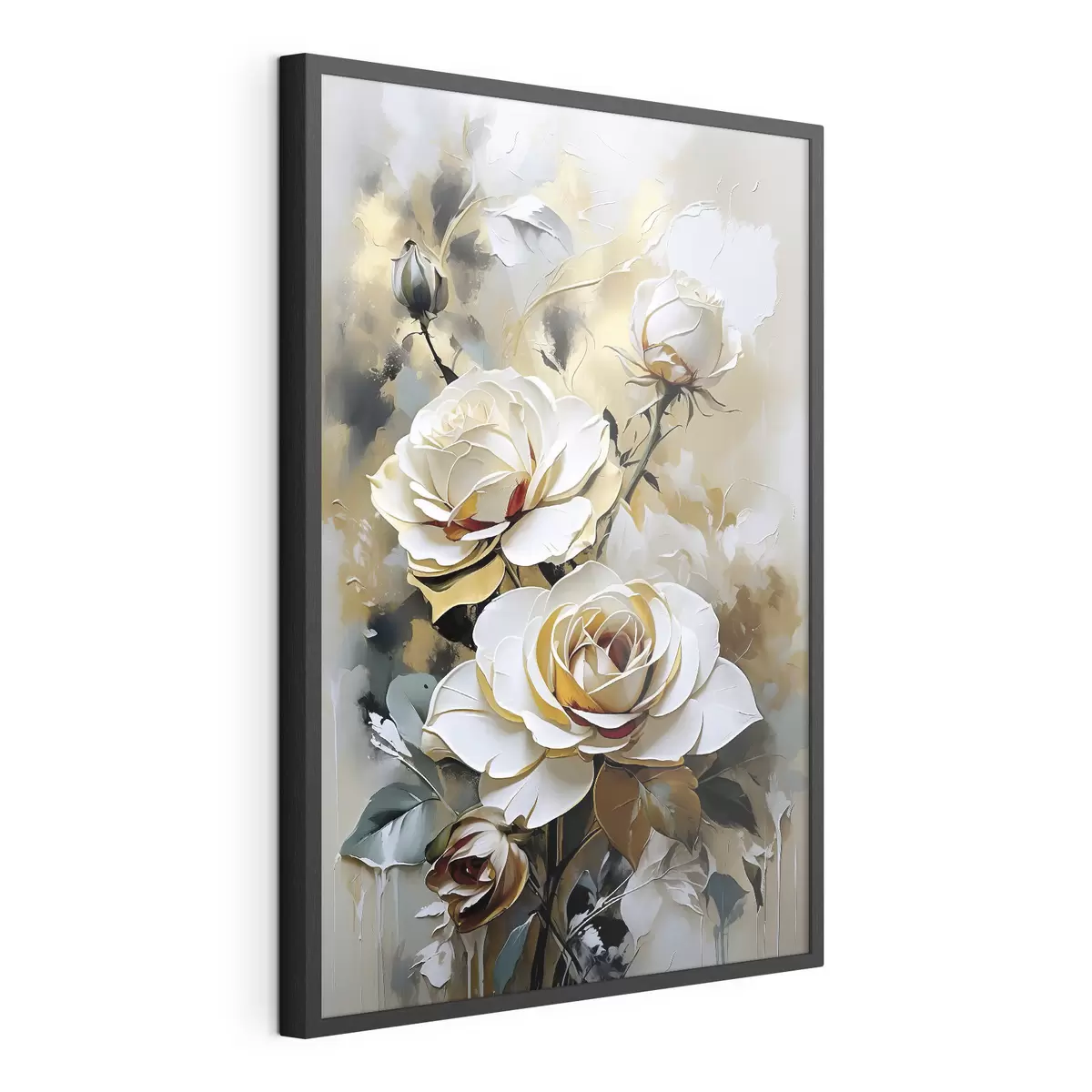 Poster rosas abstractas f38354