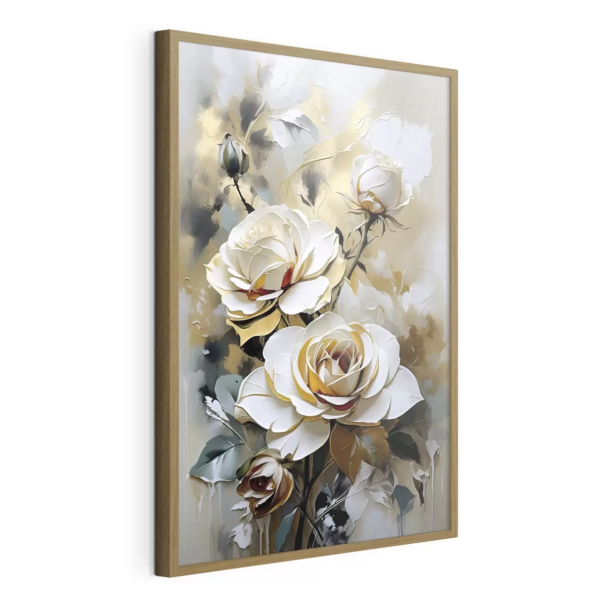 Poster rosas abstractas f38354