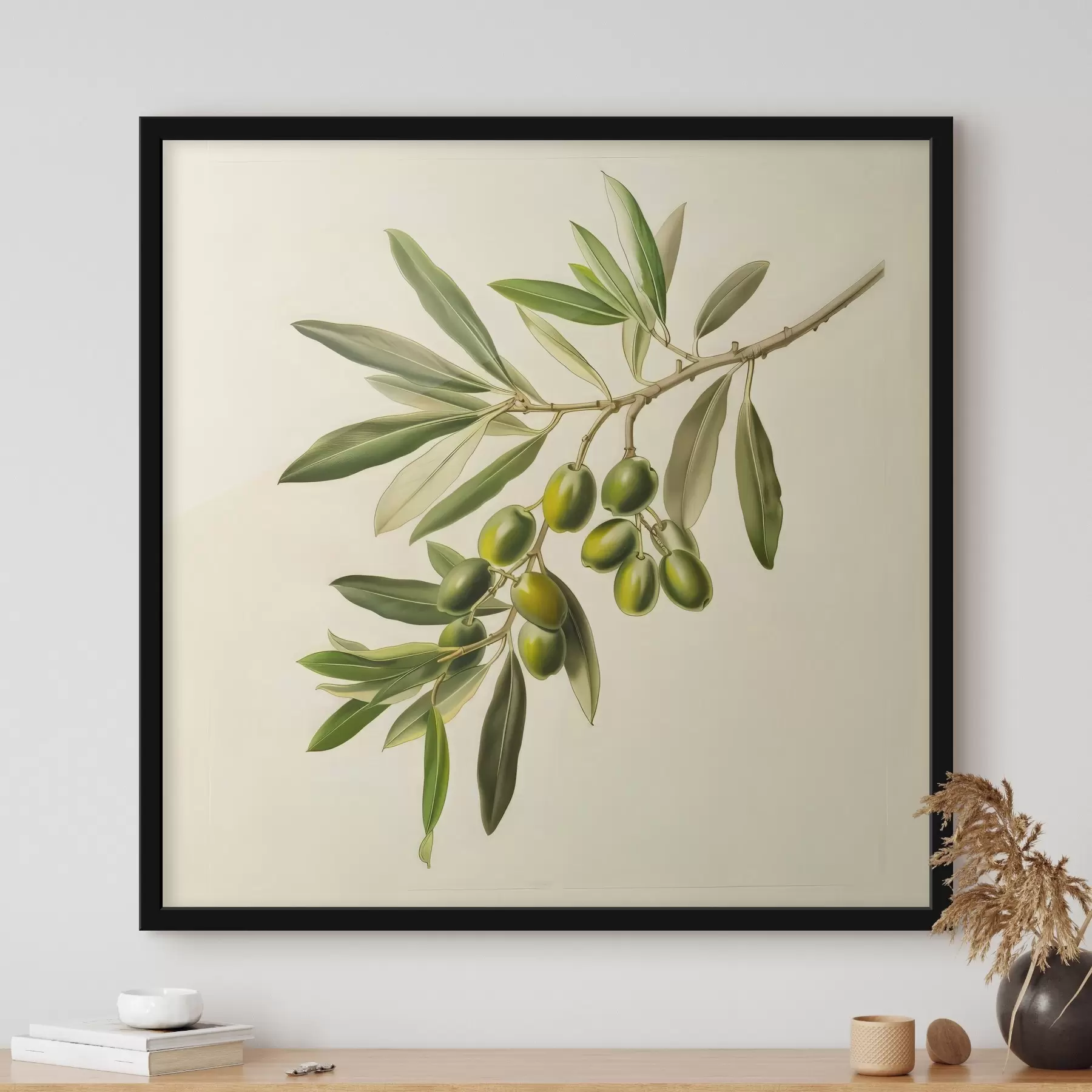 murales de pared Rama de olivo f38411