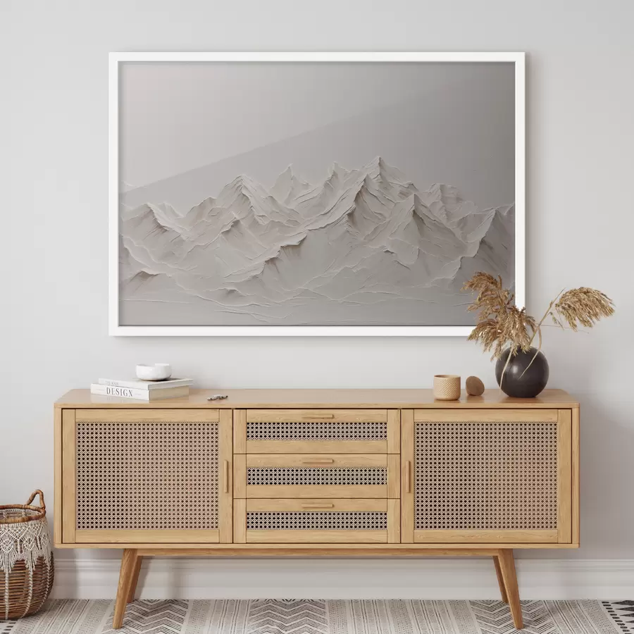 murales de pared Silencio sobre las cumbres f38306