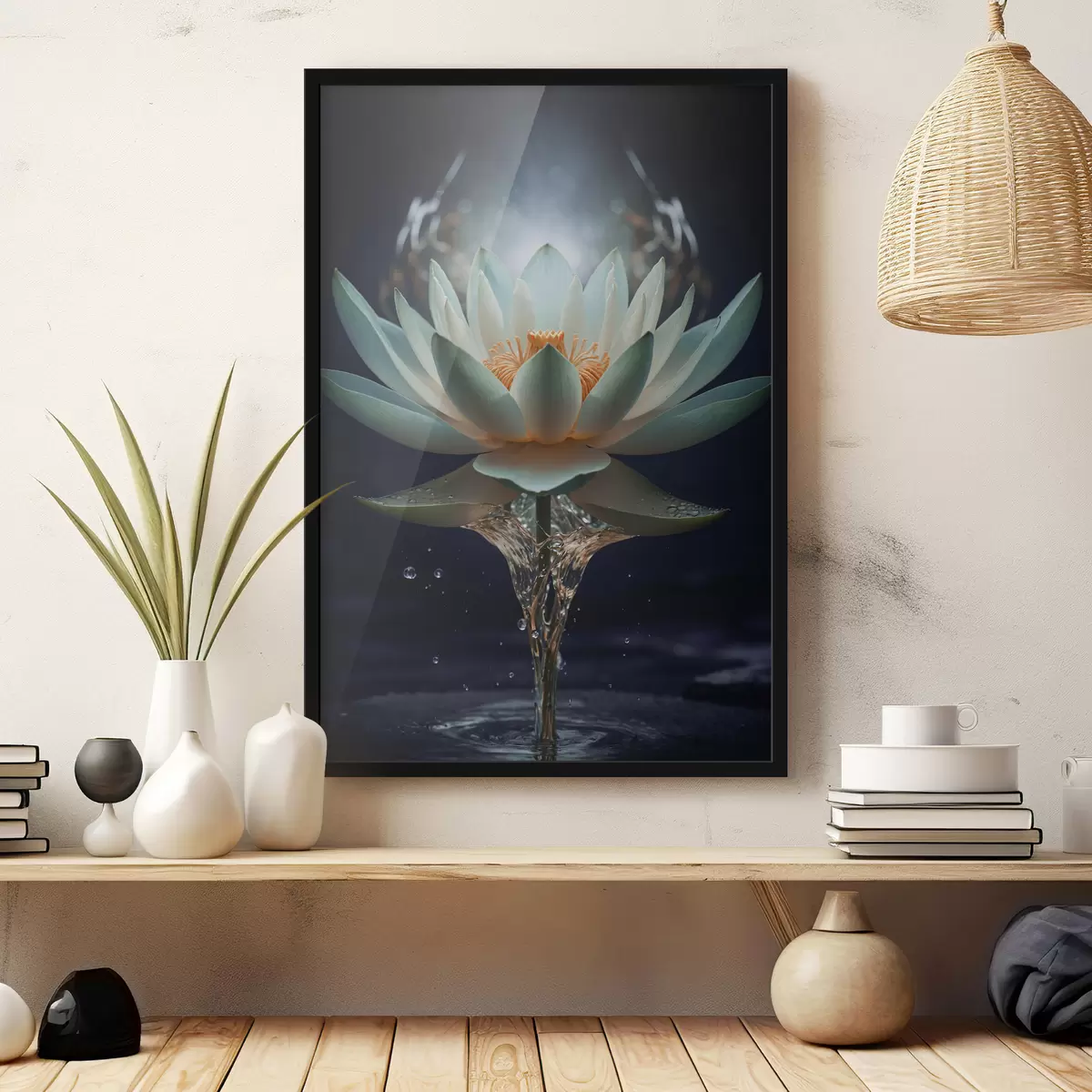 Poster lirio en crecimiento f38435