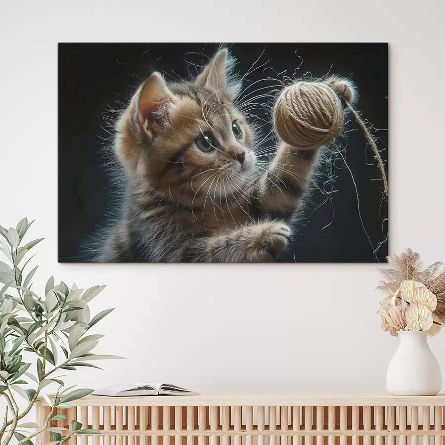 murales de pared Lindo gato s38463
