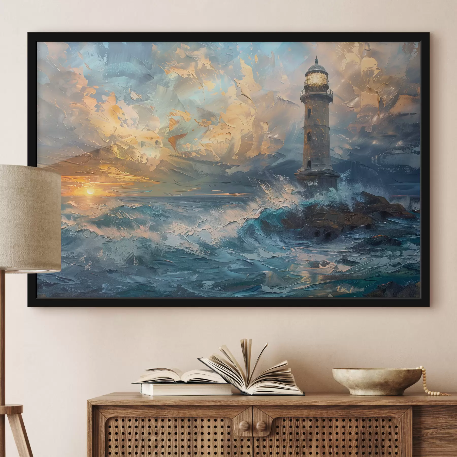 murales de pared Mar futuro f38470