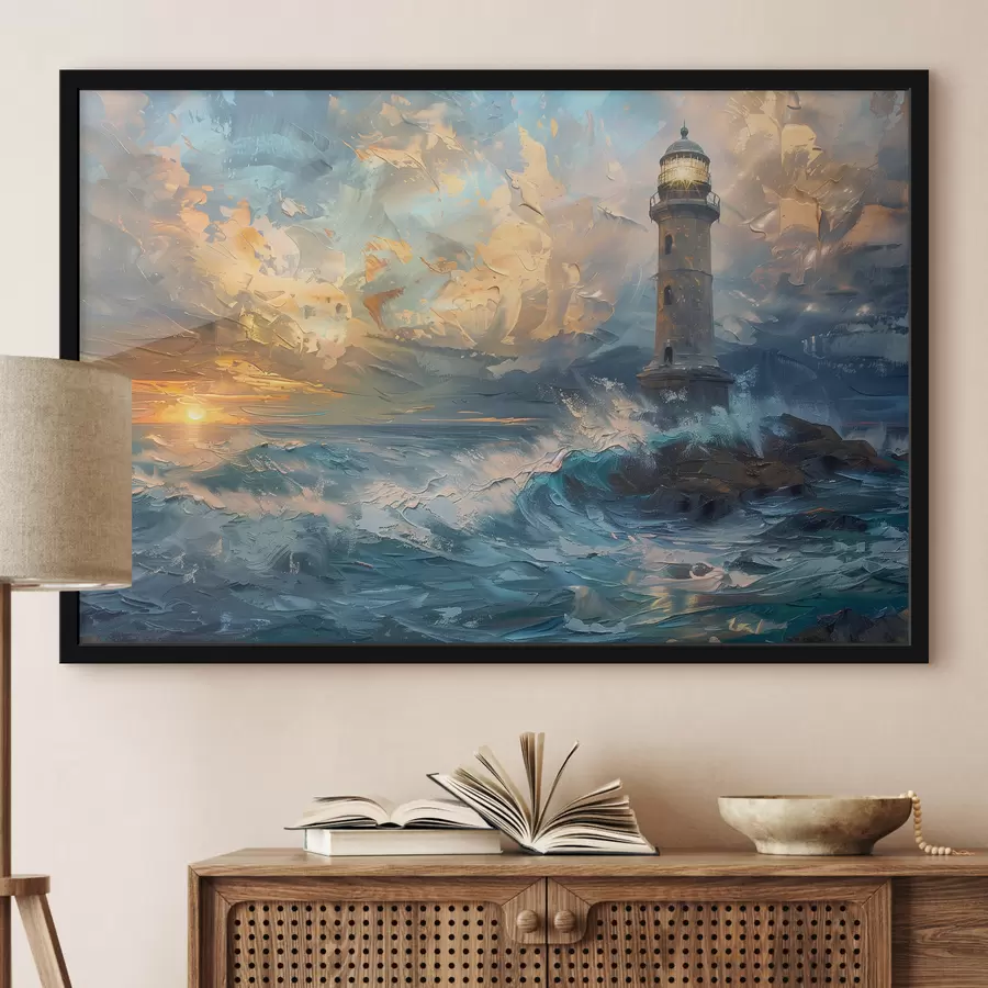 murales de pared Mar futuro f38470