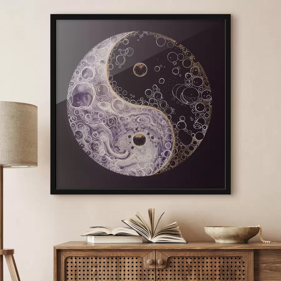 murales de pared yin y yang f38536