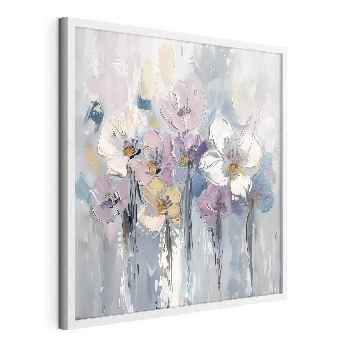 Poster Ramo pastel sobre azul f38643