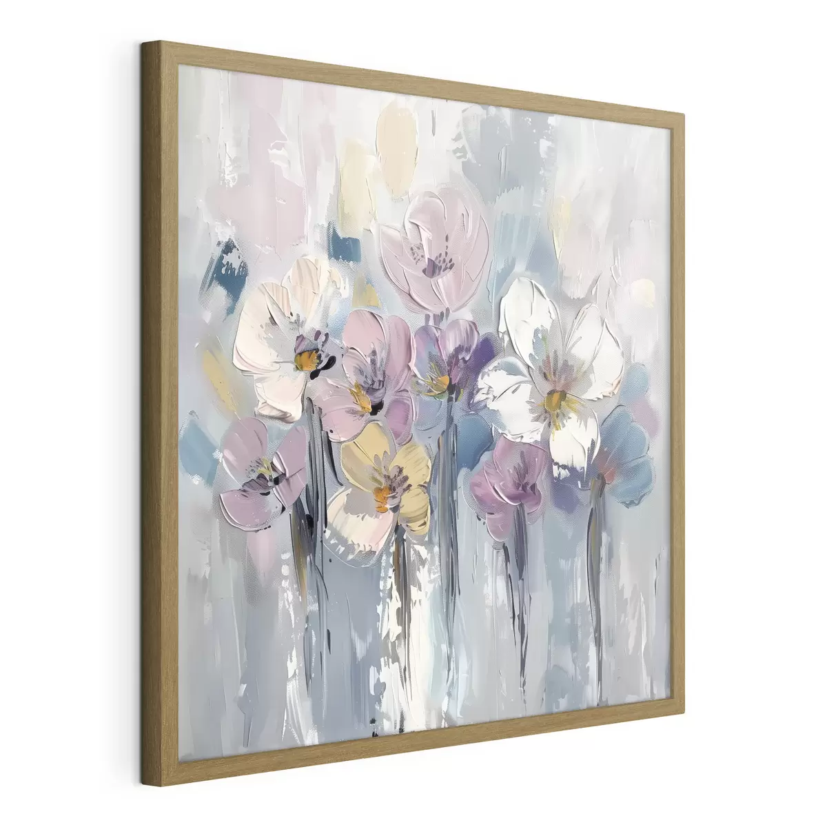 Poster Ramo pastel sobre azul f38643