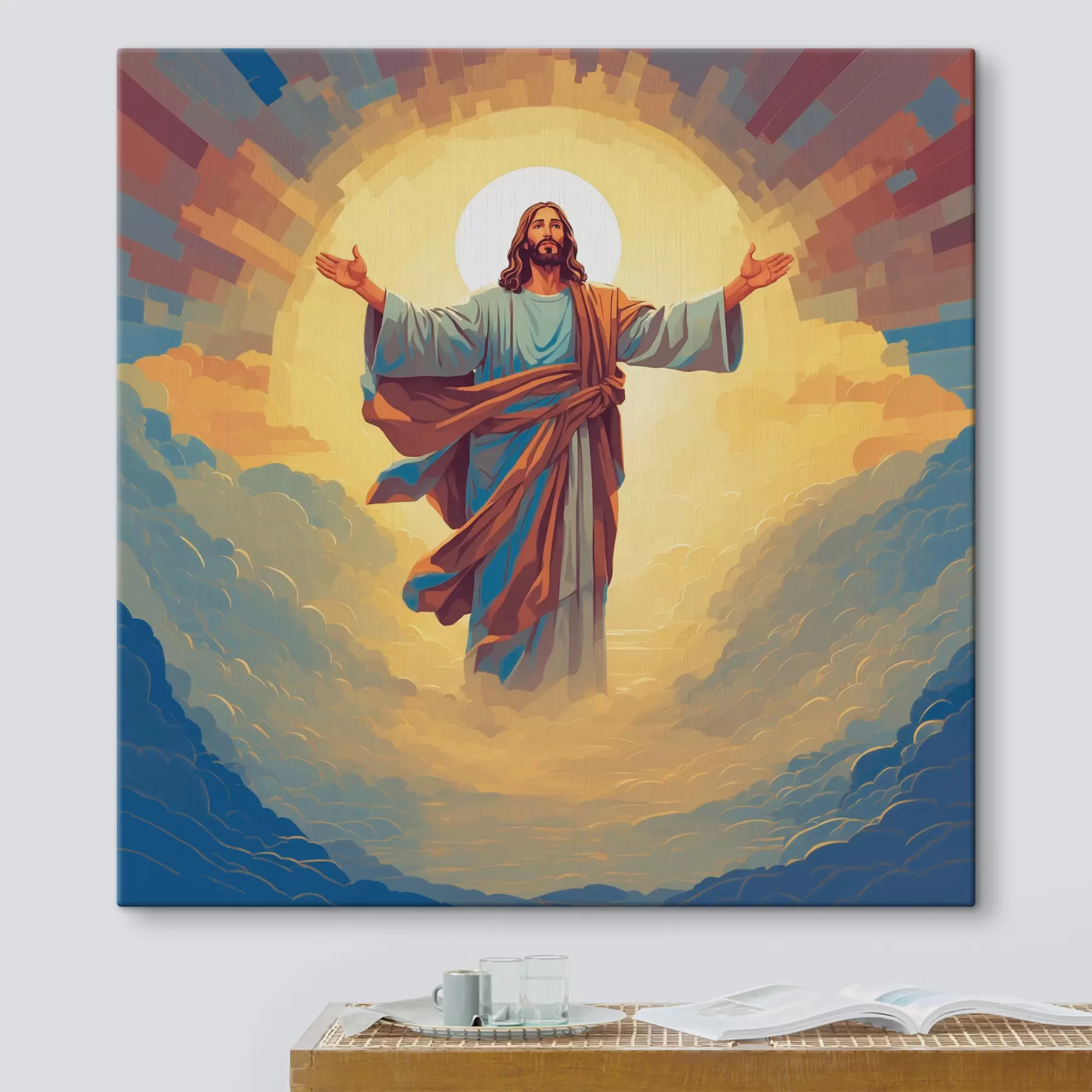 murales de pared Ascensión de Jesús s38614