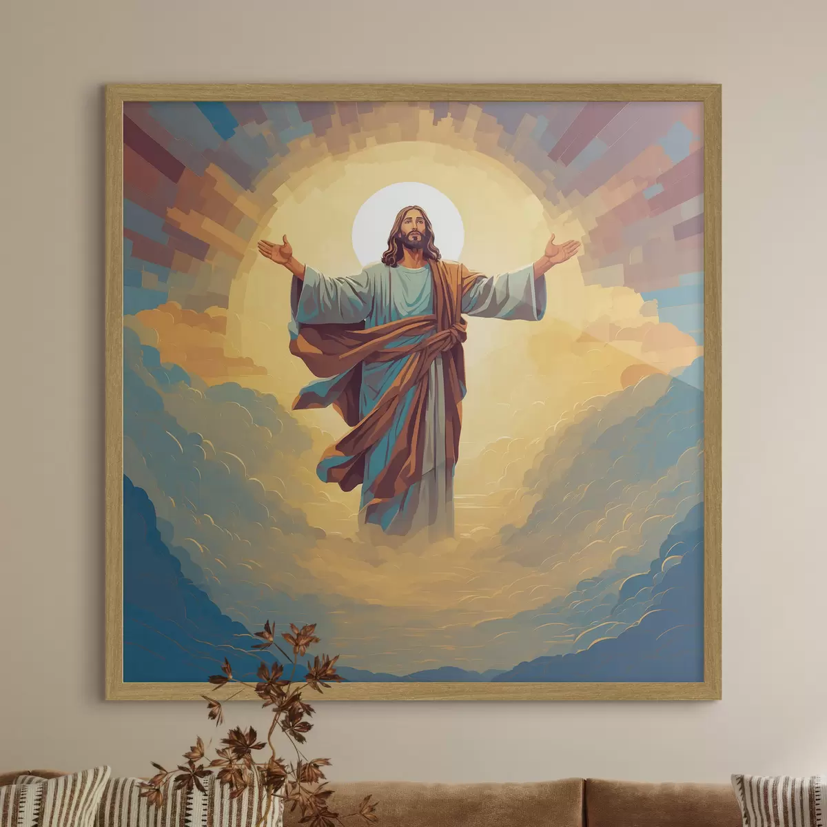 Poster La Ascensión de Jesús f38614