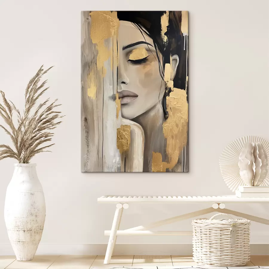 murales de pared La chica de la pintura s38793