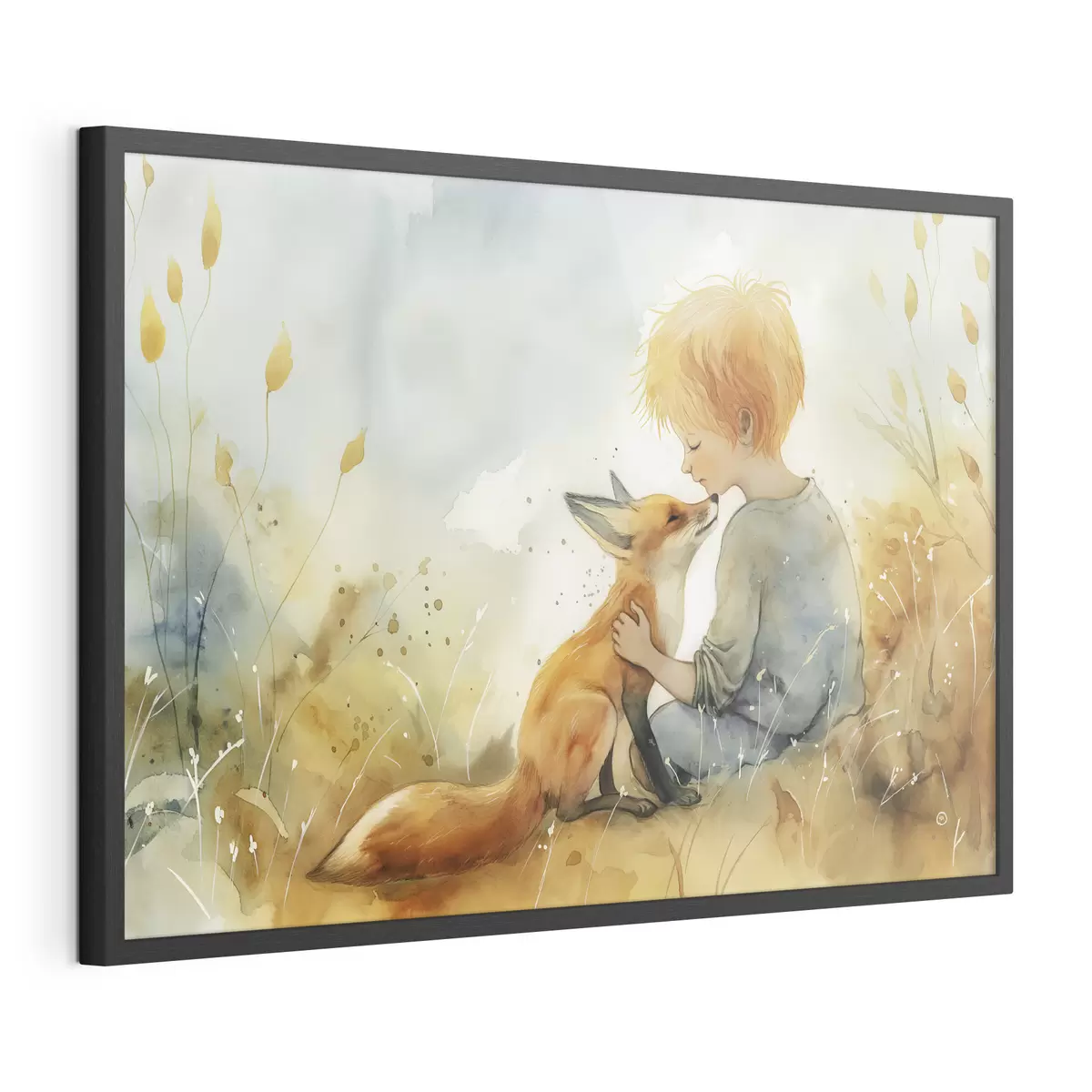 Poster El principito y el zorro f38790