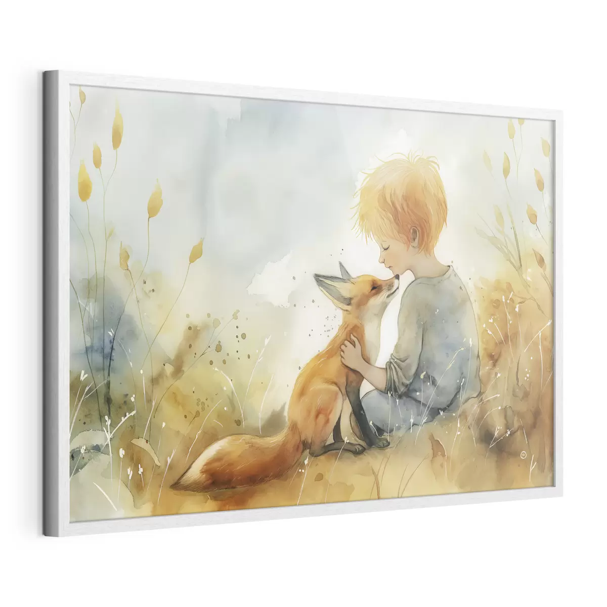 Poster El principito y el zorro f38790