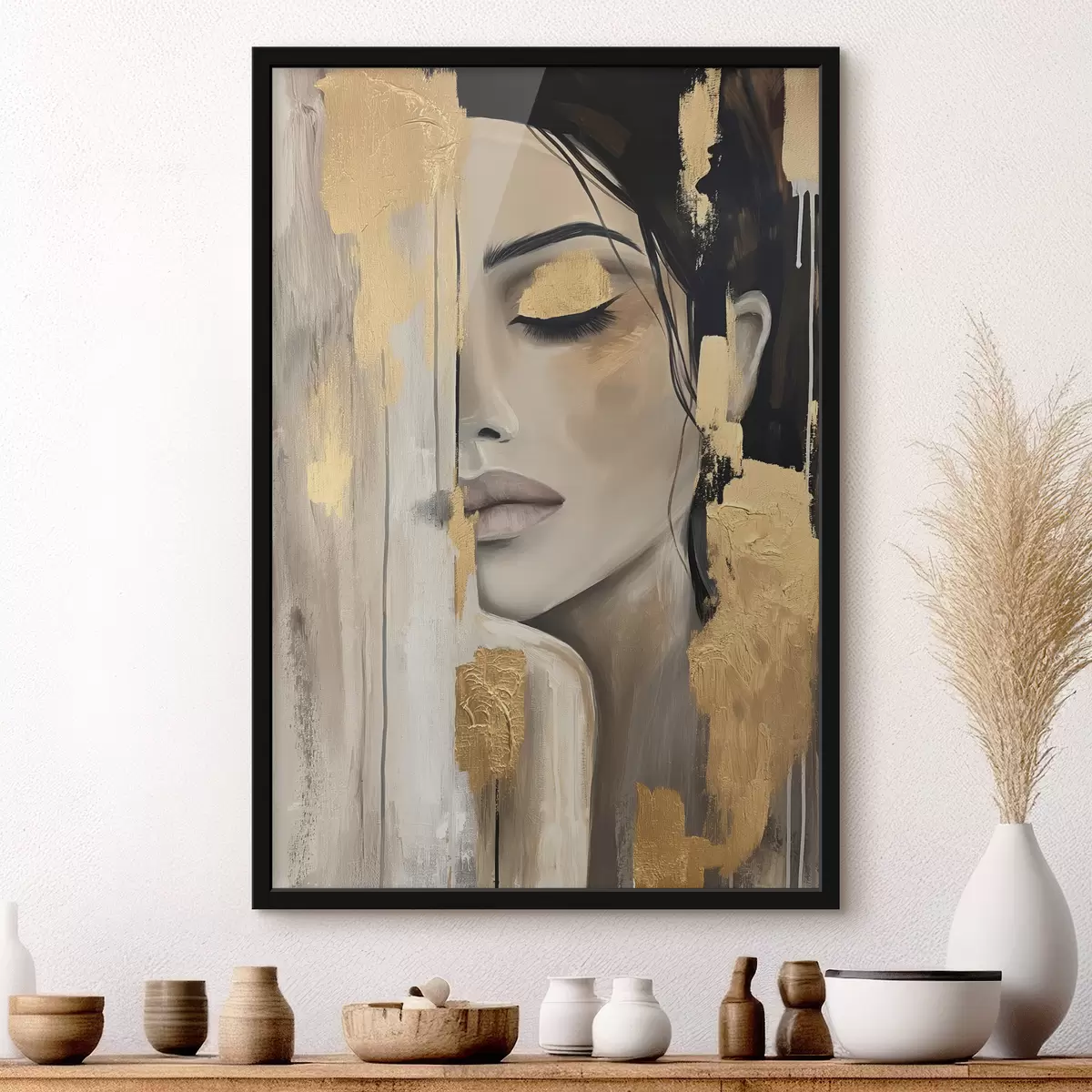 Poster La chica de la pintura f38793