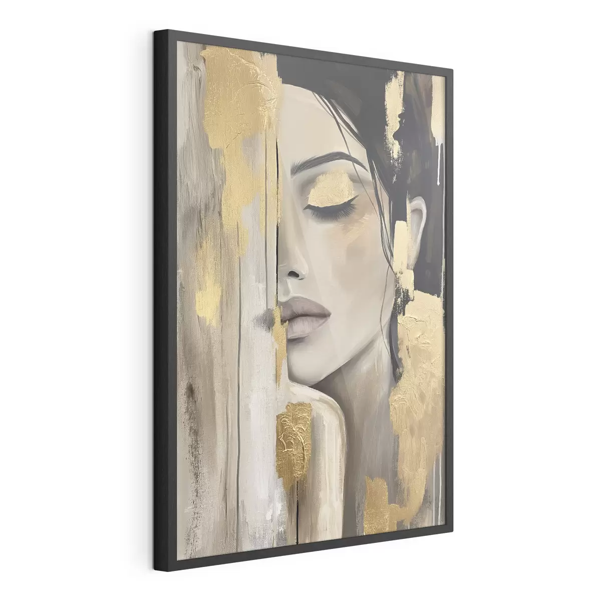 Poster Retrato en ocre f38793