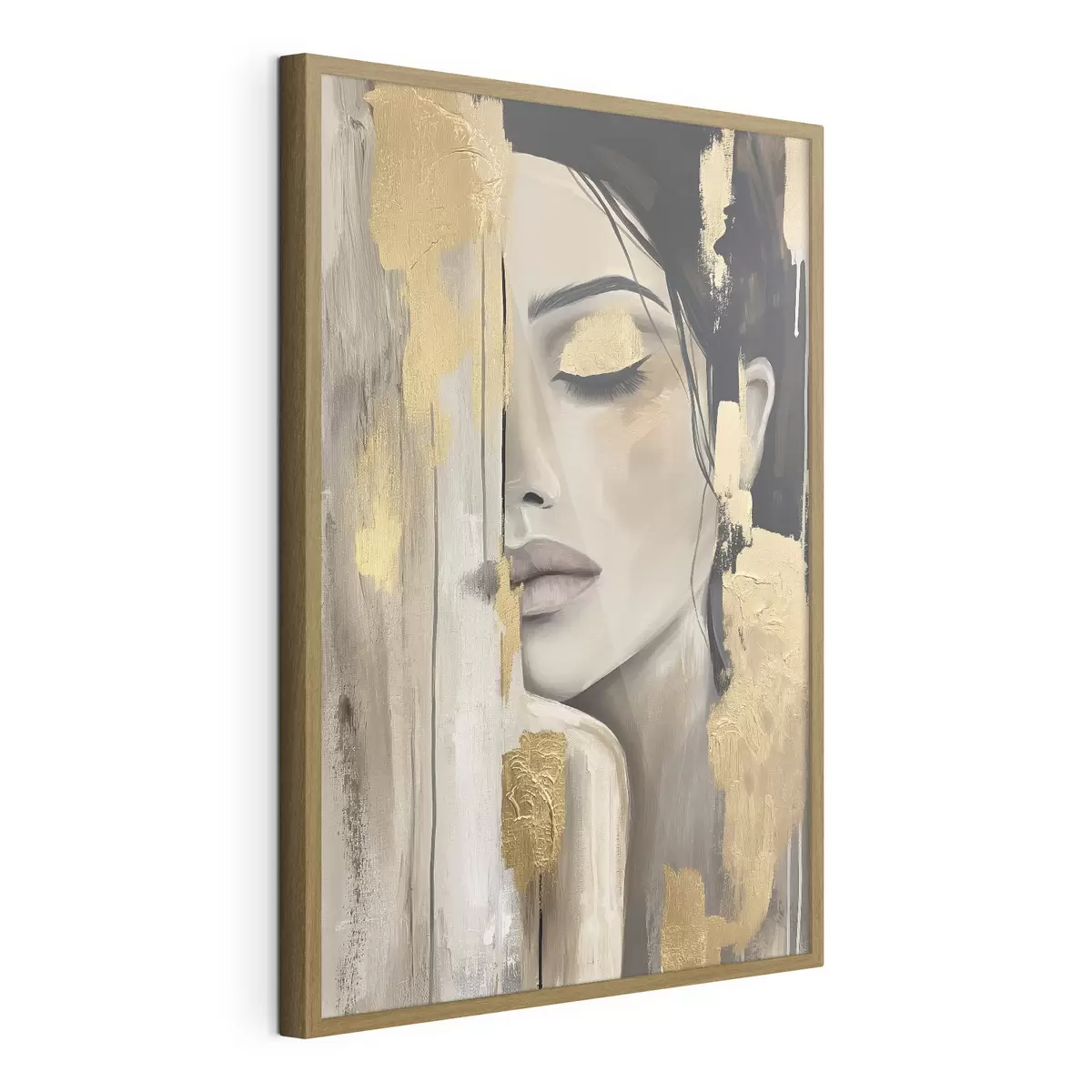 Poster Retrato en ocre f38793