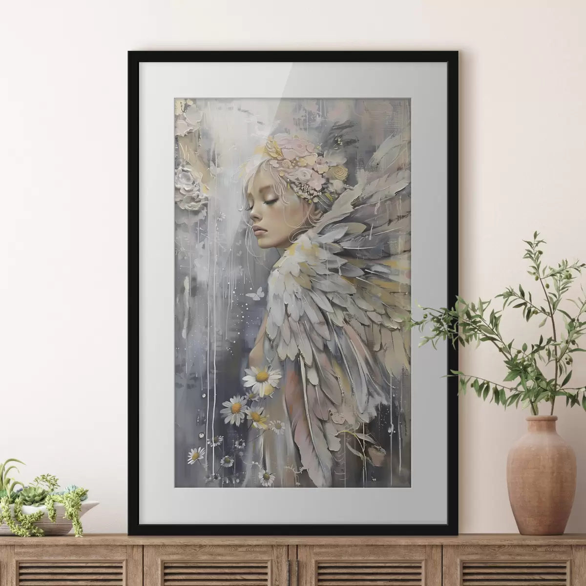 Poster Chica Angel f38795