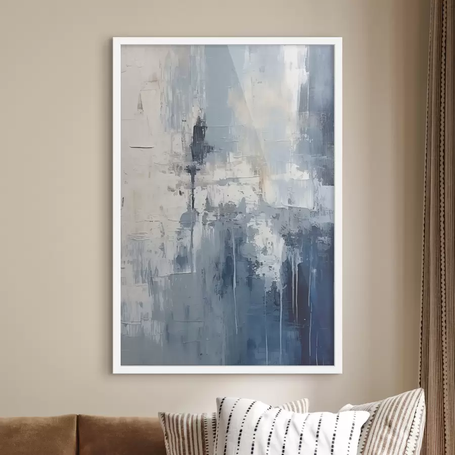 murales de pared Pausa azul f38906